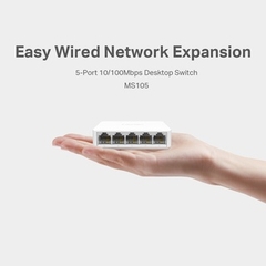 Bộ Chia Mạng 5 Cổng Mercusys MS105 10/100Mbps