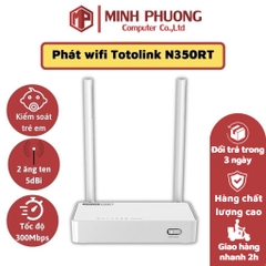 Bộ Phát Wifi TOTOLINK N350RT Chuẩn N Tốc Độ 300Mbps
