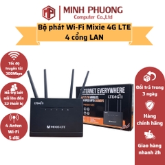 Bộ Phát Wifi Mixie-LTE 4G 4 Cổng LAN Và 4 Atena Wifi