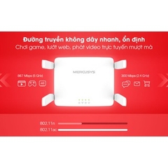 Bộ Phát Wifi Mercusys AC10 Dual Band Tốc Độ 1200Mbps