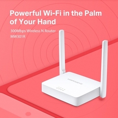 Bộ Phát WiFi 2 Râu Mercusys MW301R Chuẩn N Tốc Độ 300Mbps