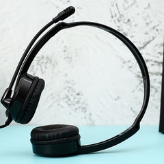 Tai Nghe Có Dây Chụp Tai Rapoo H100 (Black) - Thiết Kế Tối Ưu Cho Cảm Giác Êm Tai