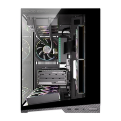 Vỏ Máy Tính Kenoo Esport MCK600 Màu Đen – Case Gaming M-ATX, Hỗ Trợ VGA 410mm, Tản Nhiệt Nước 360mm