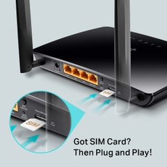Router 4G LTE TP-Link TL-MR6400 / Archer MR100 | WiFi 300Mbps
