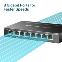 Bộ Chia Mạng Switch Gigabit Thông Minh TP-Link TL-SG108E Hàng Chính Hãng