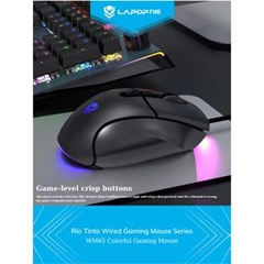 Chuột Gaming LAPOP WM65 Có Dây Full LED