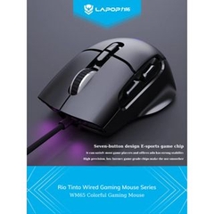 Chuột Gaming LAPOP WM65 Có Dây Full LED