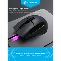 Chuột Gaming LAPOP WM65 Có Dây Full LED
