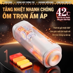 Âm đạo giả đa năng Jiuai Commander Masturbation Cup