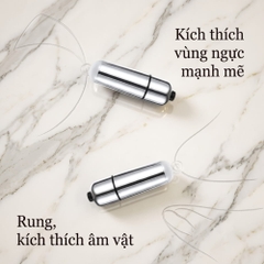 Đạn rung inox 1 chế độ