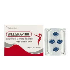 Viên uống cương dương Welgra 100 hộp 4 viên