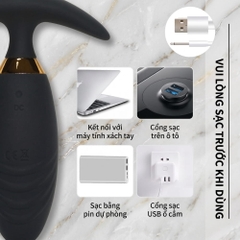 Plug hậu môn Boqi Mỏ Neo BQ23 Remote