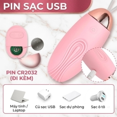 Trứng rung LiLo Cá Voi Remote