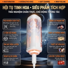Âm đạo giả đa năng Jiuai Commander Masturbation Cup