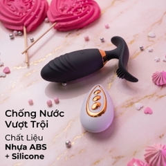 Plug hậu môn Boqi Vảy Rồng BQ74 Remote