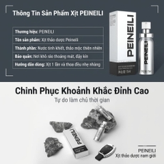 Xịt chống xuất tinh sớm Peineili 15ml