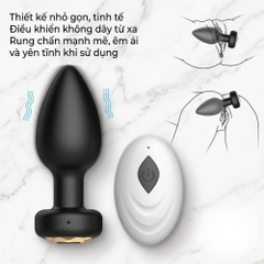 Plug hậu môn GOK QM-7 Remote