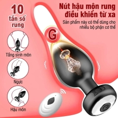 Plug hậu môn GOK QM-7 Remote