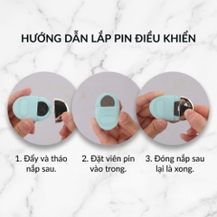 Trứng rung LiLo Cá Voi Remote