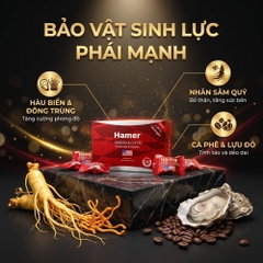 Kẹo sâm tăng cường sinh lý Hamer USA hộp 32 viên