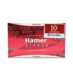 Kẹo sâm tăng cường sinh lý Hamer 37F82K hộp 36 viên