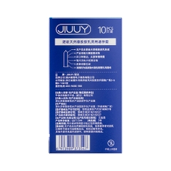 Bao cao su Jiuuy 002 Water Moisture siêu mỏng nhiều gel hộp 10 chiếc