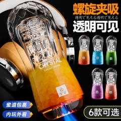 Âm đạo giả Jiuai Crytal dạng cốc chính hãng