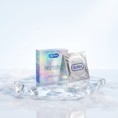 Bao cao su Durex Invisible siêu mỏng hộp 3 chiếc