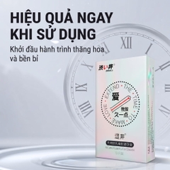 Bao cao su DryWell Long Lasting kéo dài thời gian hộp 12 chiếc