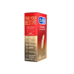 Bao cao su Durex Fetherlite siêu mỏng hộp 12 chiếc