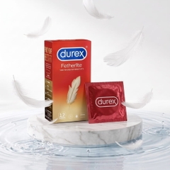 Bao cao su Durex Fetherlite siêu mỏng hộp 12 chiếc