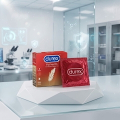 Bao cao su Durex Fetherlite siêu mỏng hộp 3 chiếc