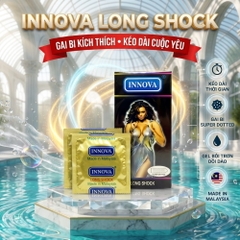 Bao cao su Innova Long Shock kéo dài thời gian hộp 12 chiếc