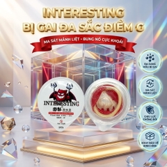 Bao cao su Interesting gai và bi hộp 1 chiếc