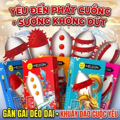 Bao cao su Meleon Dragon gai và bi lớn hộp 2 chiếc