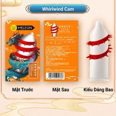 Bao cao su Meleon Dragon gai và bi lớn hộp 2 chiếc