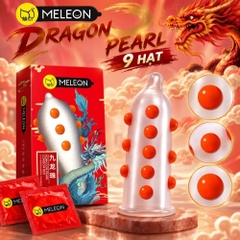 Bao cao su Meleon Dragon gai và bi lớn hộp 2 chiếc
