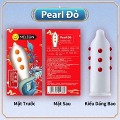 Bao cao su Meleon Dragon gai và bi lớn hộp 2 chiếc