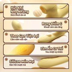 Dương vật giả đa năng Mizzzee DouDou Long