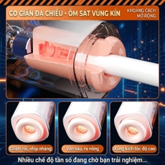 Âm đạo giả đa năng Jiuai Commander Masturbation Cup