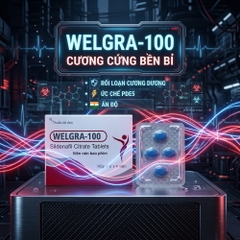 Viên uống cương dương Welgra 100 hộp 4 viên