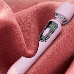 Chày rung hai đầu Aifeiya Wand AV LCD massage đa năng chính hãng