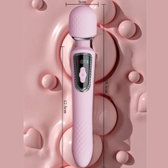 Chày rung hai đầu Aifeiya Wand AV LCD massage đa năng chính hãng