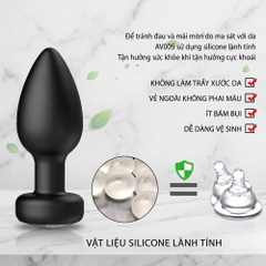 Plug hậu môn GOK QM-7 Remote
