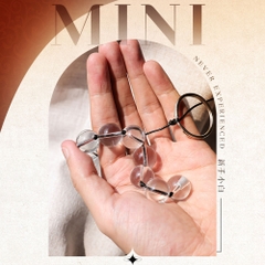 BDSM Chuỗi hạt kegel thủy tinh bạo dâm chính hãng
