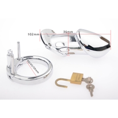 BDSM Khóa dương vật Penis inox bạo dâm chính hãng