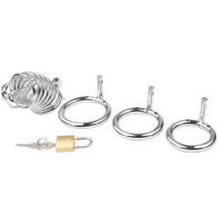 BDSM Khóa dương vật Vòng inox bạo dâm chính hãng