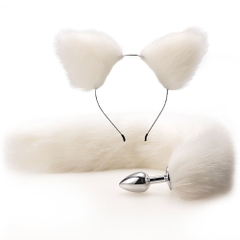 BDSM Plug đuôi chồn + tai chồn bạo dâm chính hãng
