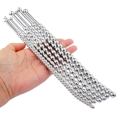 BDSM Que kích thích niệu đạo chuỗi hạt inox bạo dâm chính hãng