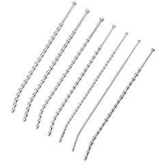BDSM Que kích thích niệu đạo chuỗi hạt inox bạo dâm chính hãng